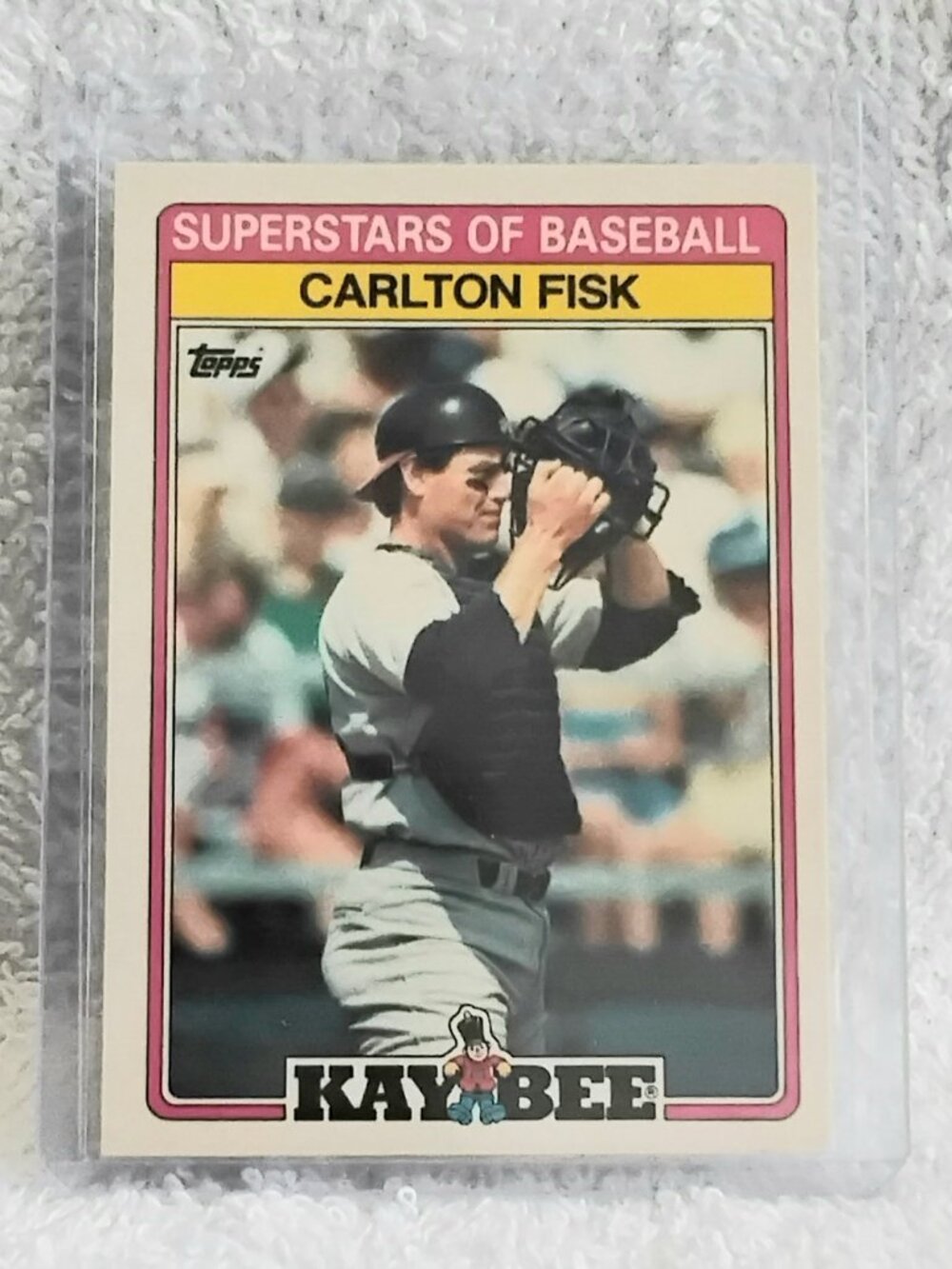 5/$20 Mint 1989 Topps/Kay Bee Carlton Fisk Superstars of Baseball MLB Card 11!!